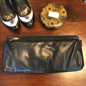 HUGO BOSS large leather clutch